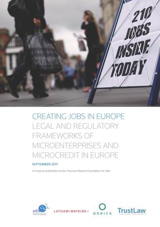 Creating Jobs in Europe: Legal and Regulatory Frameworks of Microenterprises and Microcredit in Europe