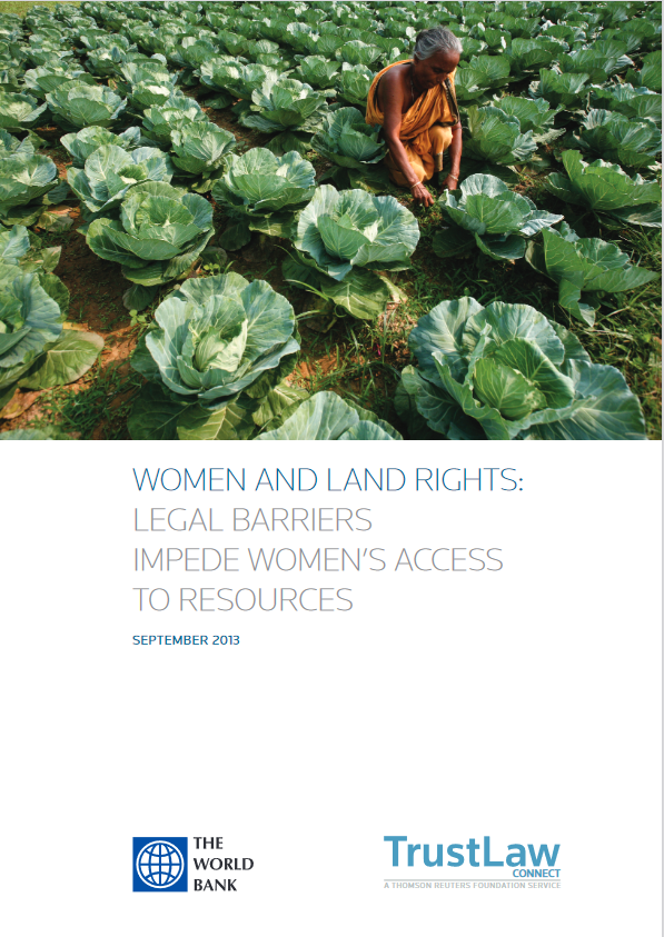 Women and Land Rights Legal Barriers Impede Access Thomson Reuters