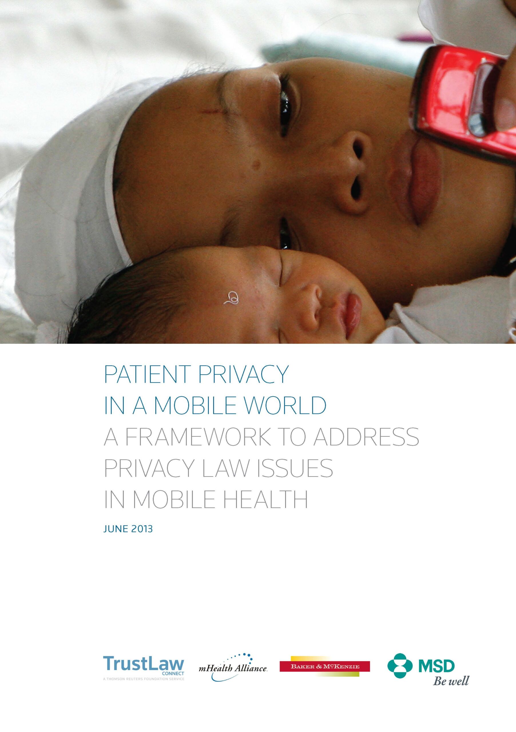 Patient Privacy in Mobile Health: Legal Framework - Thomson Reuters ...